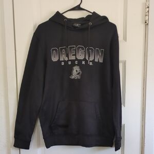 Colosseum Black Oregon Sweatshirt Hoodie